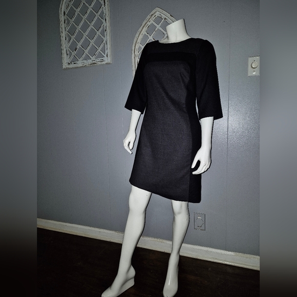 Boden 1/2 Sleeve Wool Blend Dress Size 4 - Picture 2 of 7